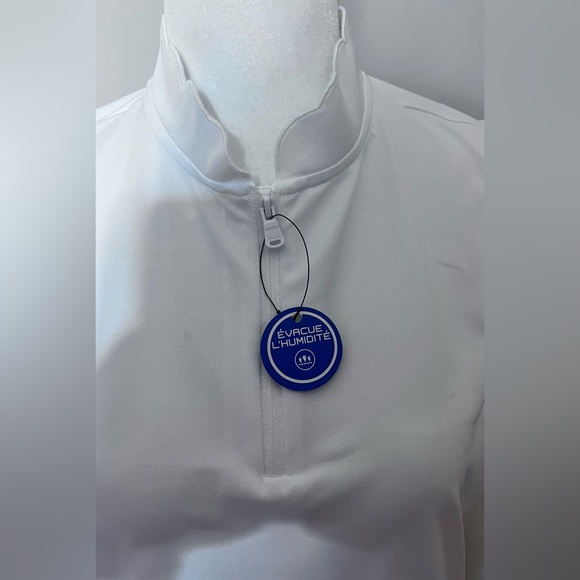 NWT Ralph Lauren White Wicking Sleeveless Shirt that goes with everything!! - Picture 2 of 11